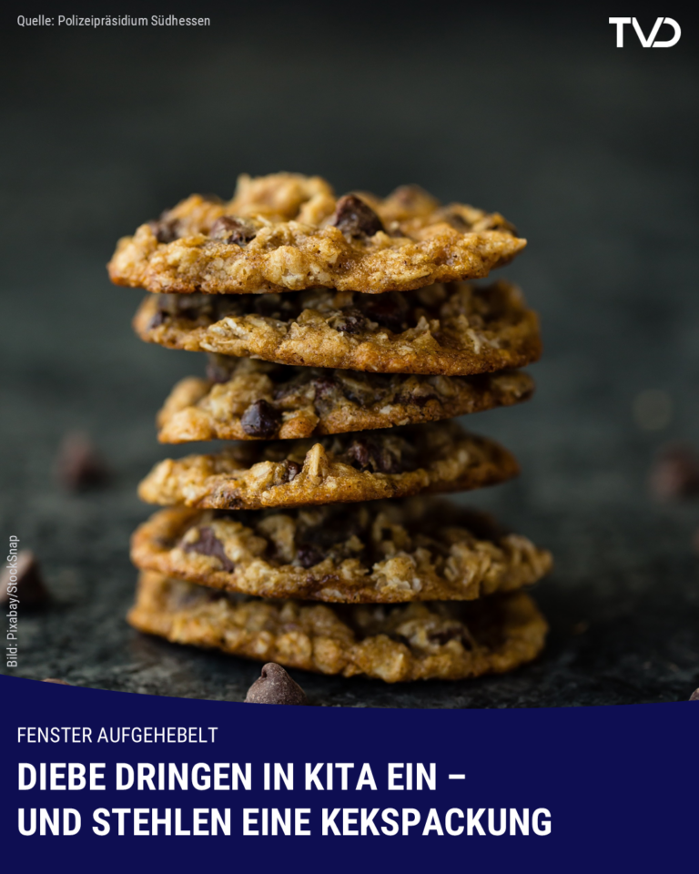 Diebe dringen in Kita ein – und stehlen eine Kekspackung