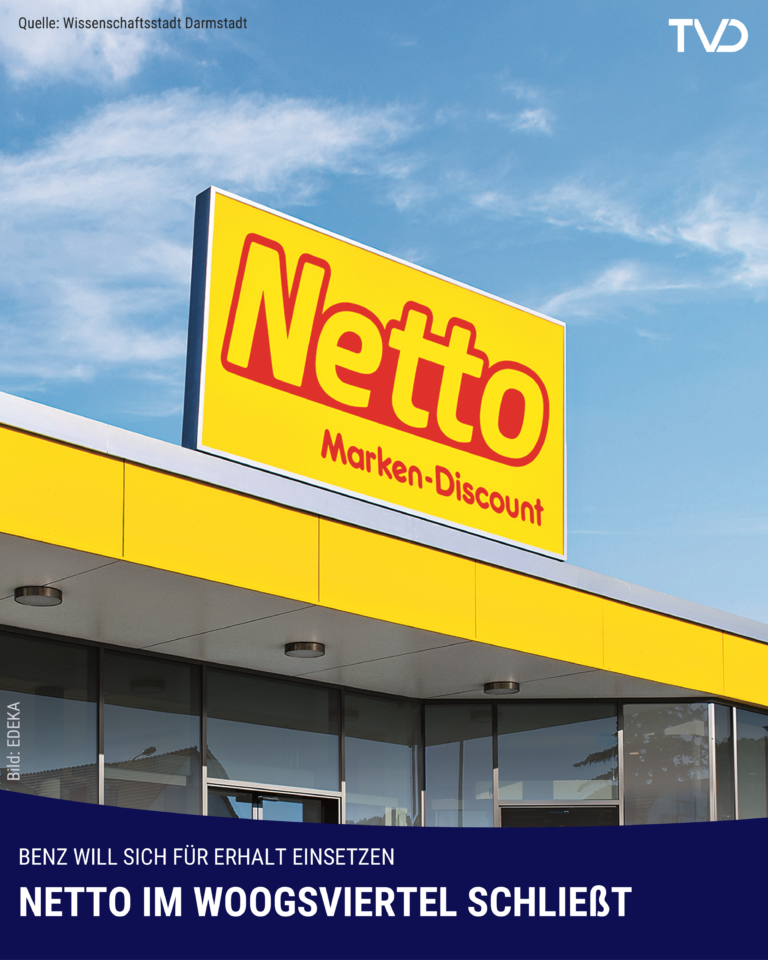 Netto im Woogsviertel schließt