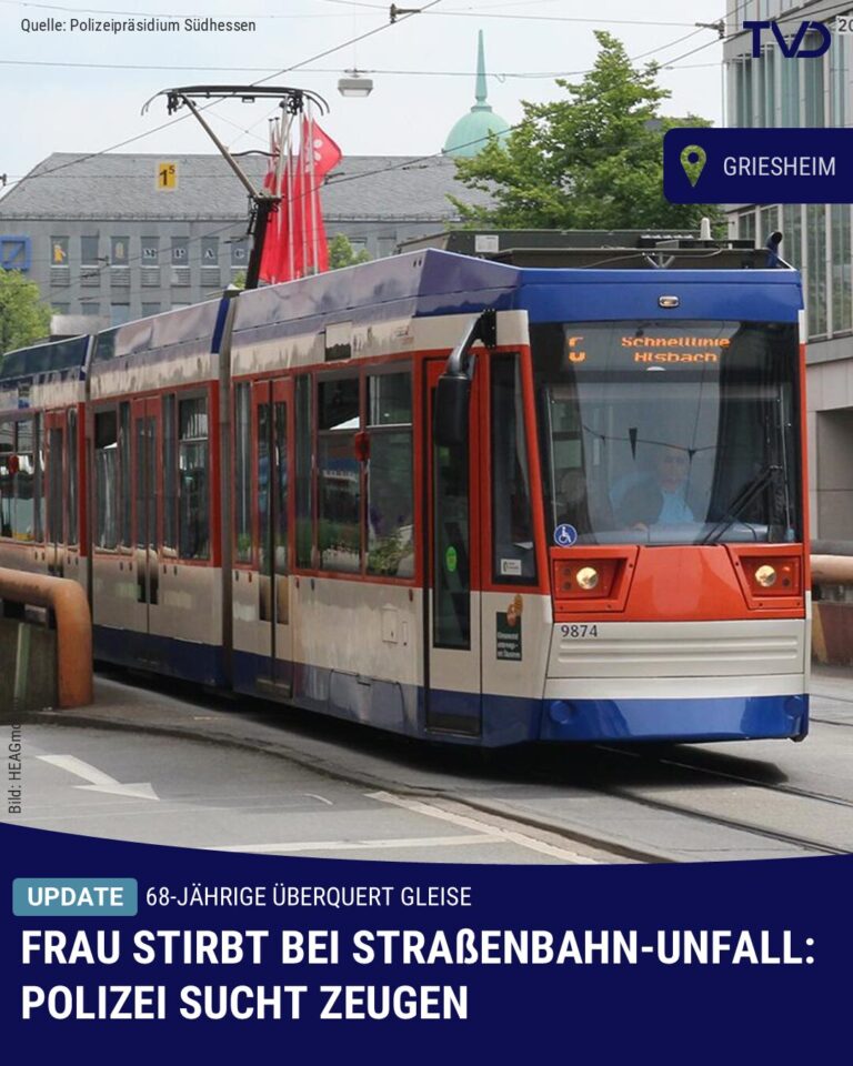 Tödlicher Straßenbahn-Unfall: Polizei sucht Zeugen