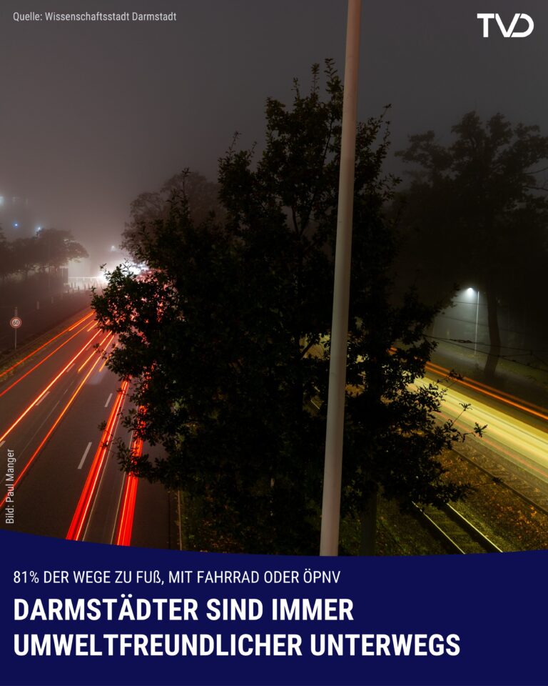 Darmstädter immer umweltfreundlicher Unterwegs