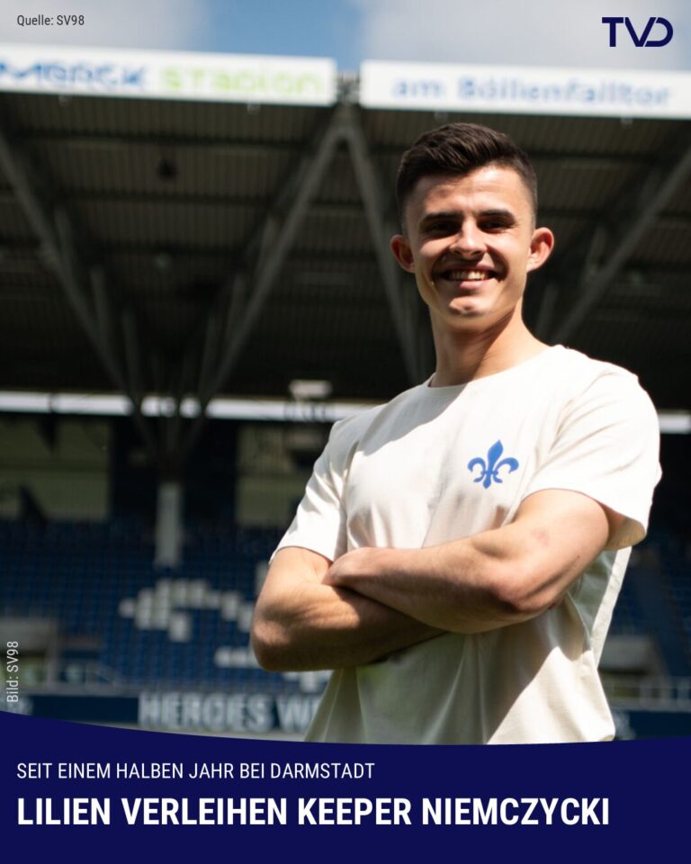 Lilien verleihen Keeper Niemczycki