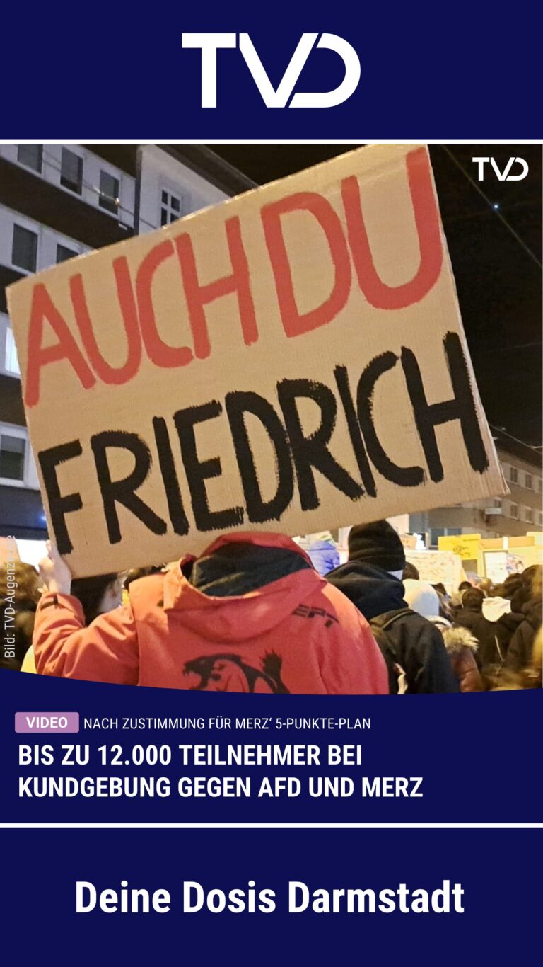 Bis zu 12.000 Teilnehmer bei Kundgebung gegen AfD und Merz