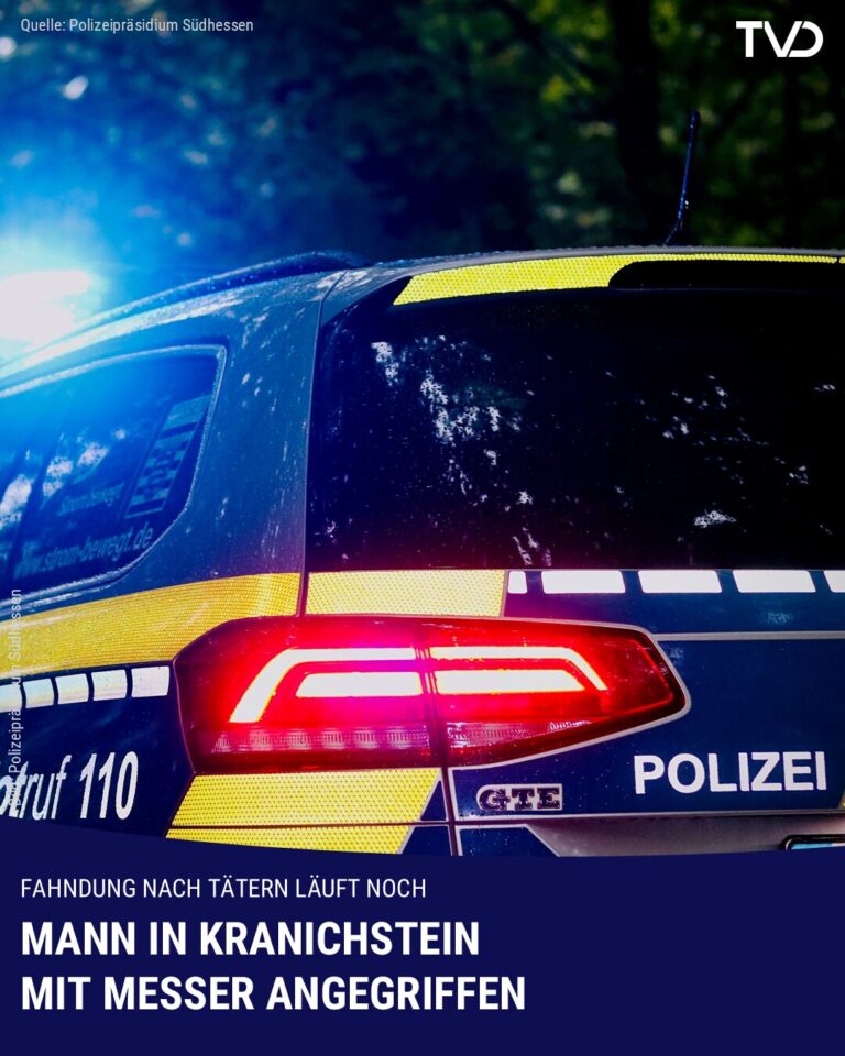 Mann in Kranichstein mit Messer angegriffen
