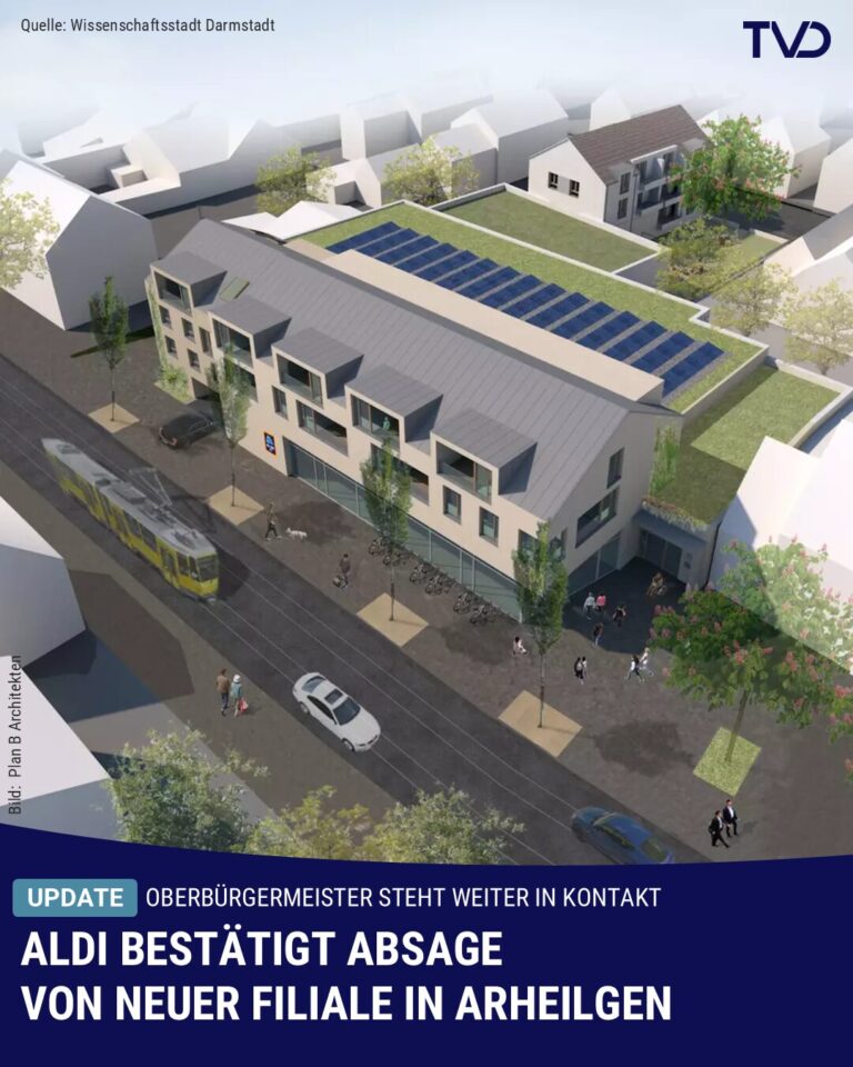 Aldi bestätigt: Keine neue Filiale in Arheilgen
