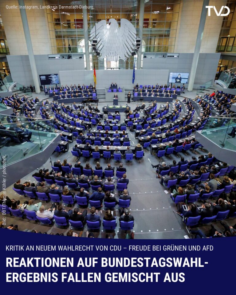 Frust bis Freude: Reaktionen auf Bundestagswahl-Ergebnis fallen gemischt aus
