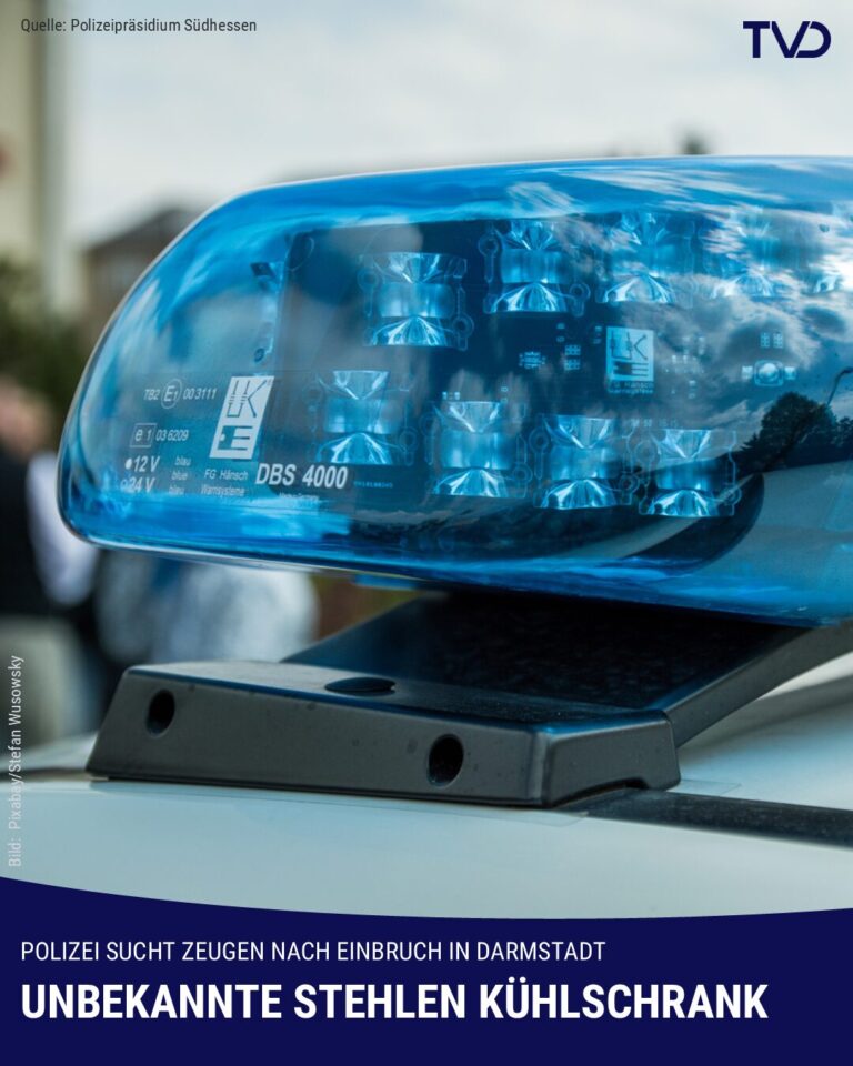 Polizei sucht Zeugen nach Kühlschrank-Diebstahl