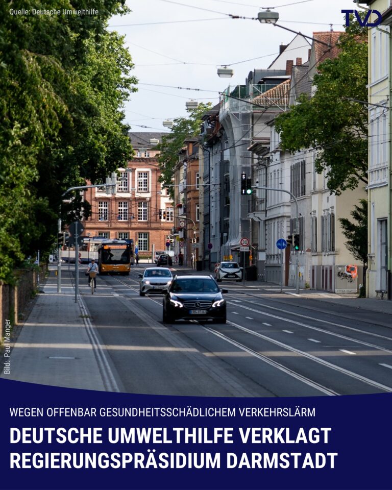 Deutsche Umwelthilfe verklagt Regierungspräsidium Darmstadt