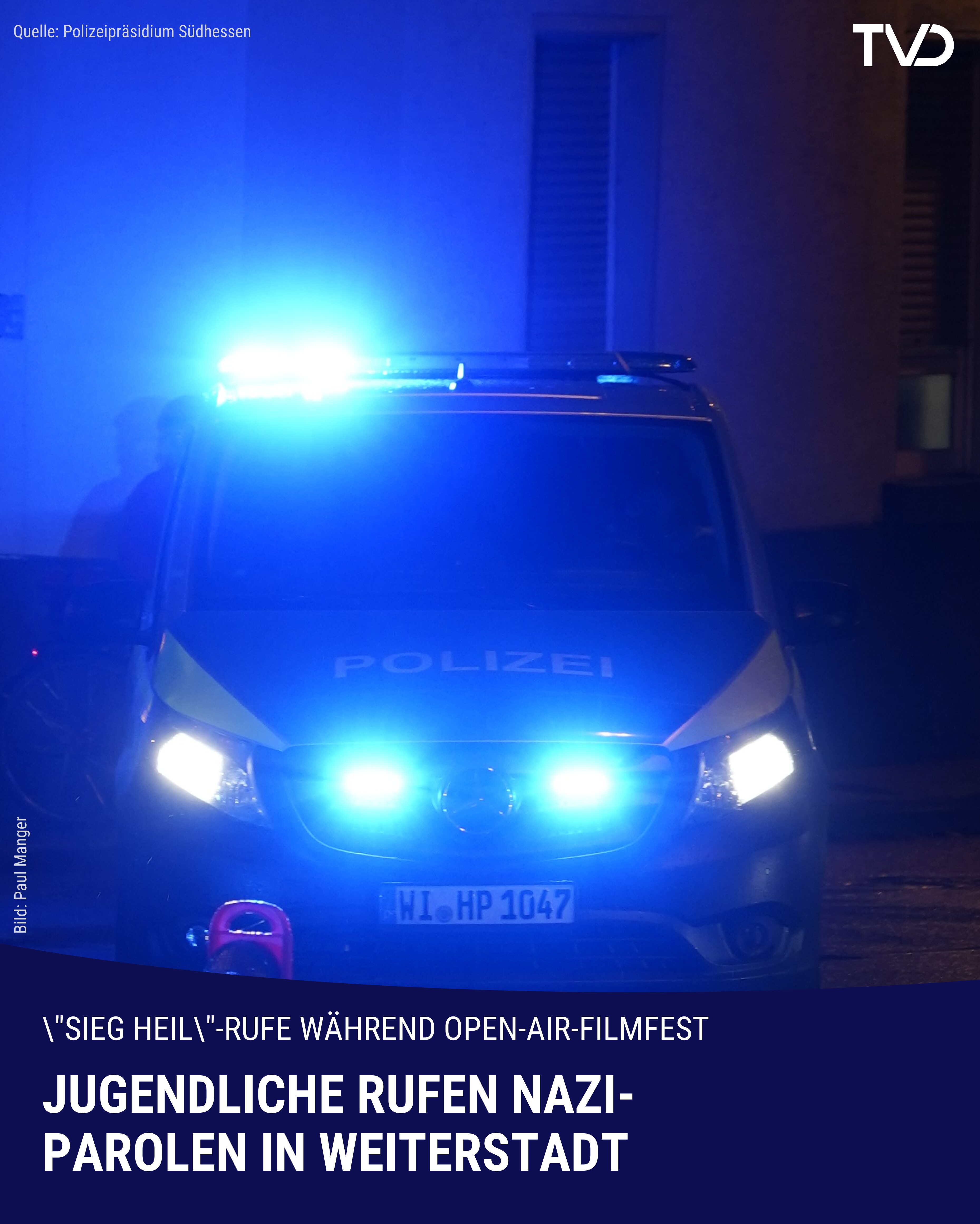 Jugendliche rufen NS-Parolen während Open-Air-Fest in Weiterstadt