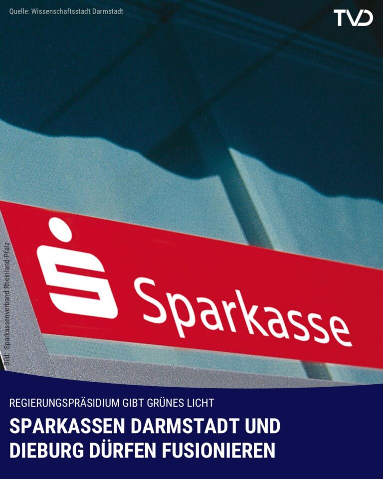 Sparkassen Darmstadt und Dieburg dürfen fusionieren