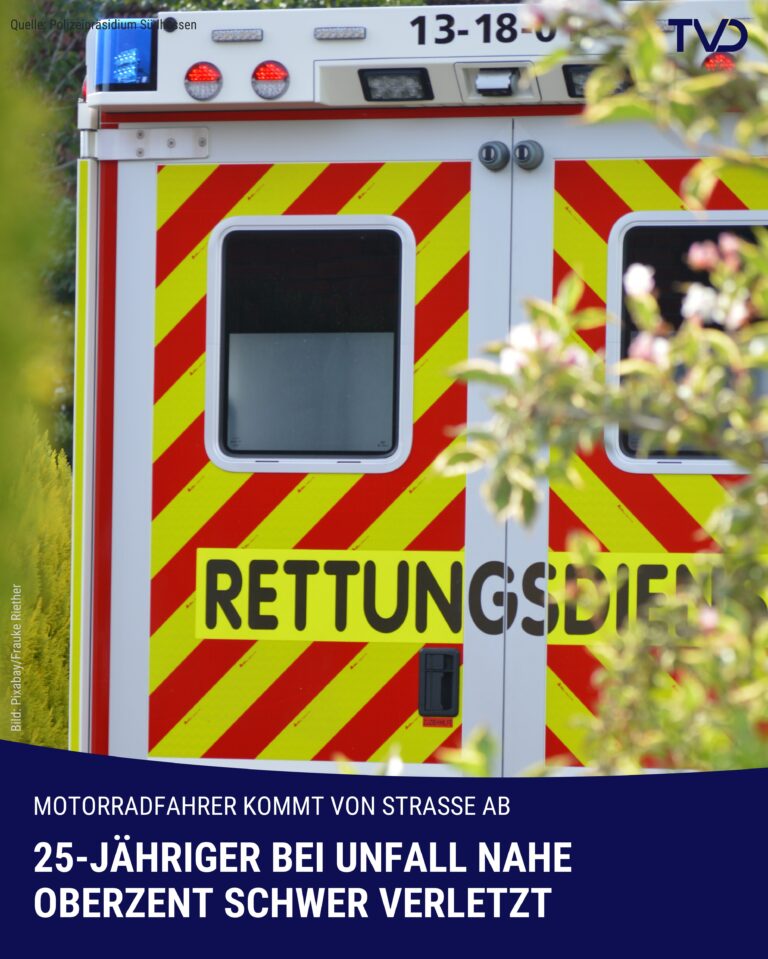 Motorradfahrer bei Unfall nahe Oberzent schwer verletzt